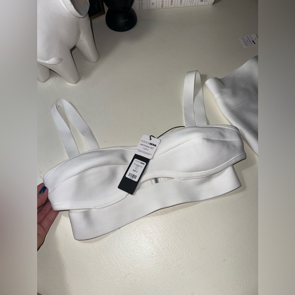 White skirt set🤍 Never been worn. - Picture 4 of 5